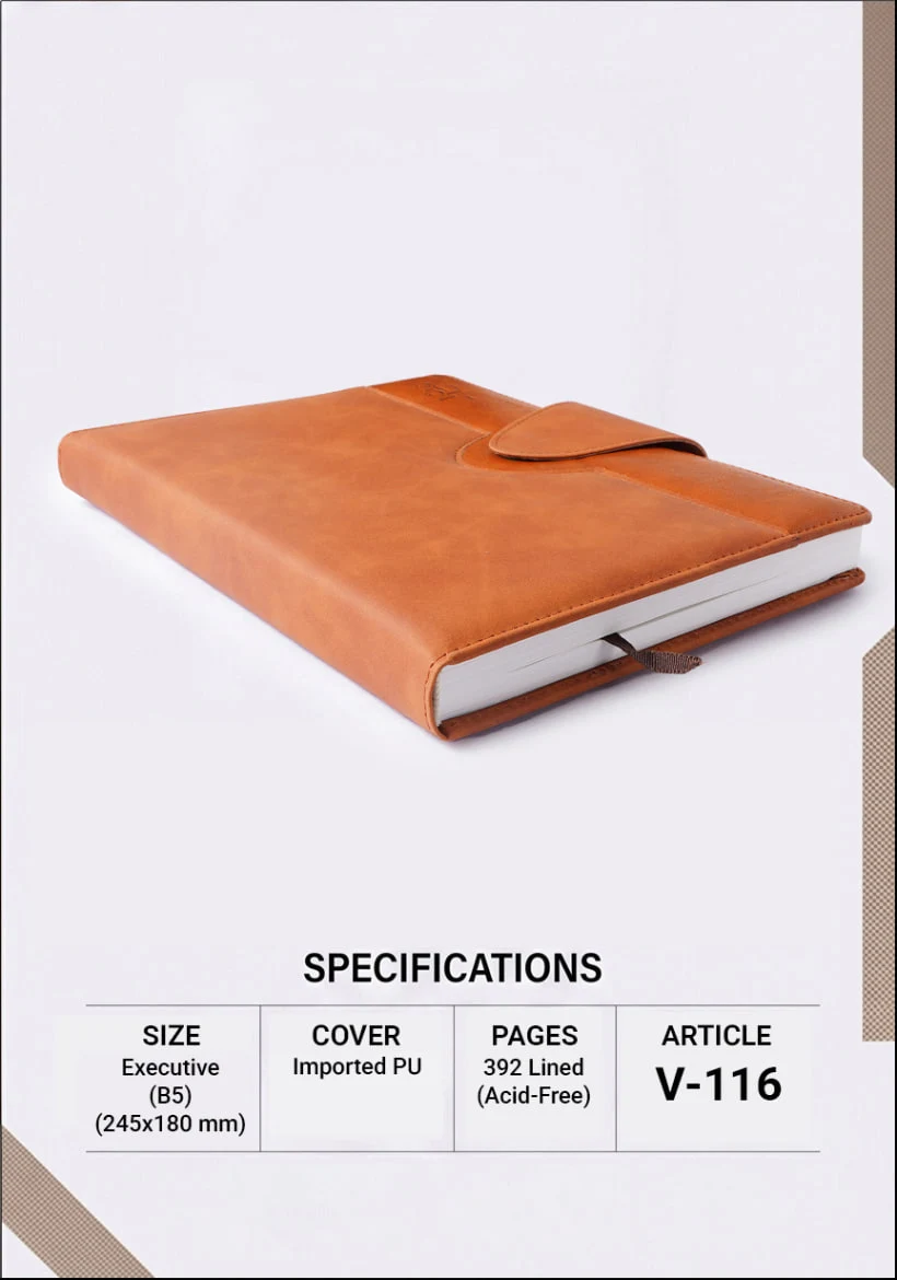 Foam Thermal PU Diaries V-116 view 4