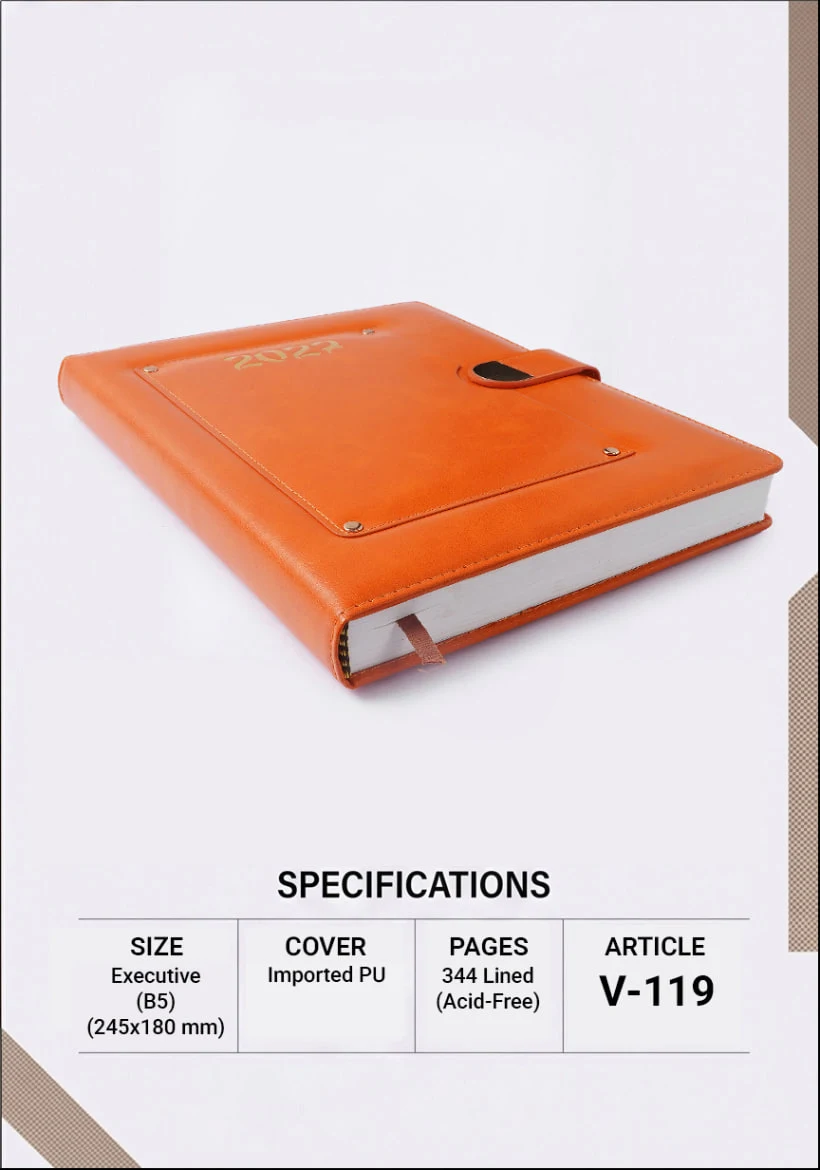 Foam Thermal PU Diaries V-119 view 4