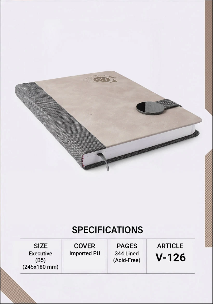 Foam Thermal PU Diaries V-126 view 4