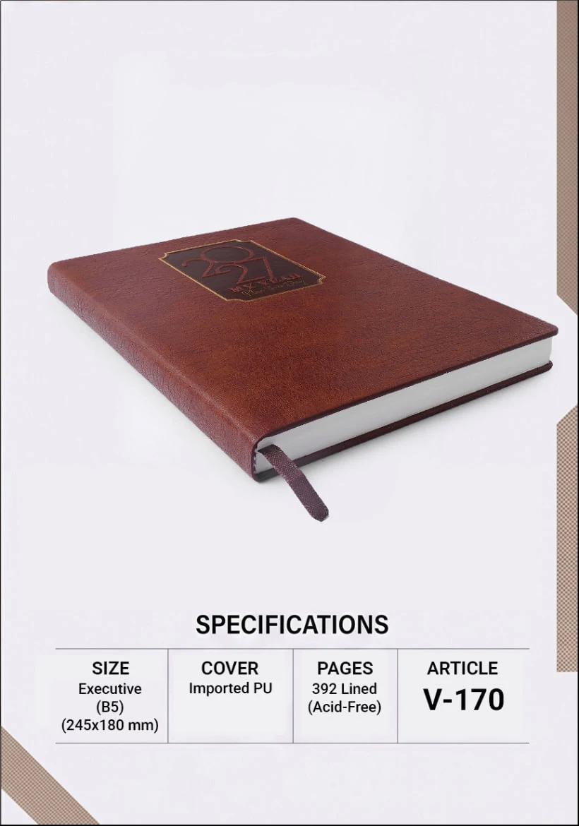 Foam Thermal PU Diaries V-170 view 4