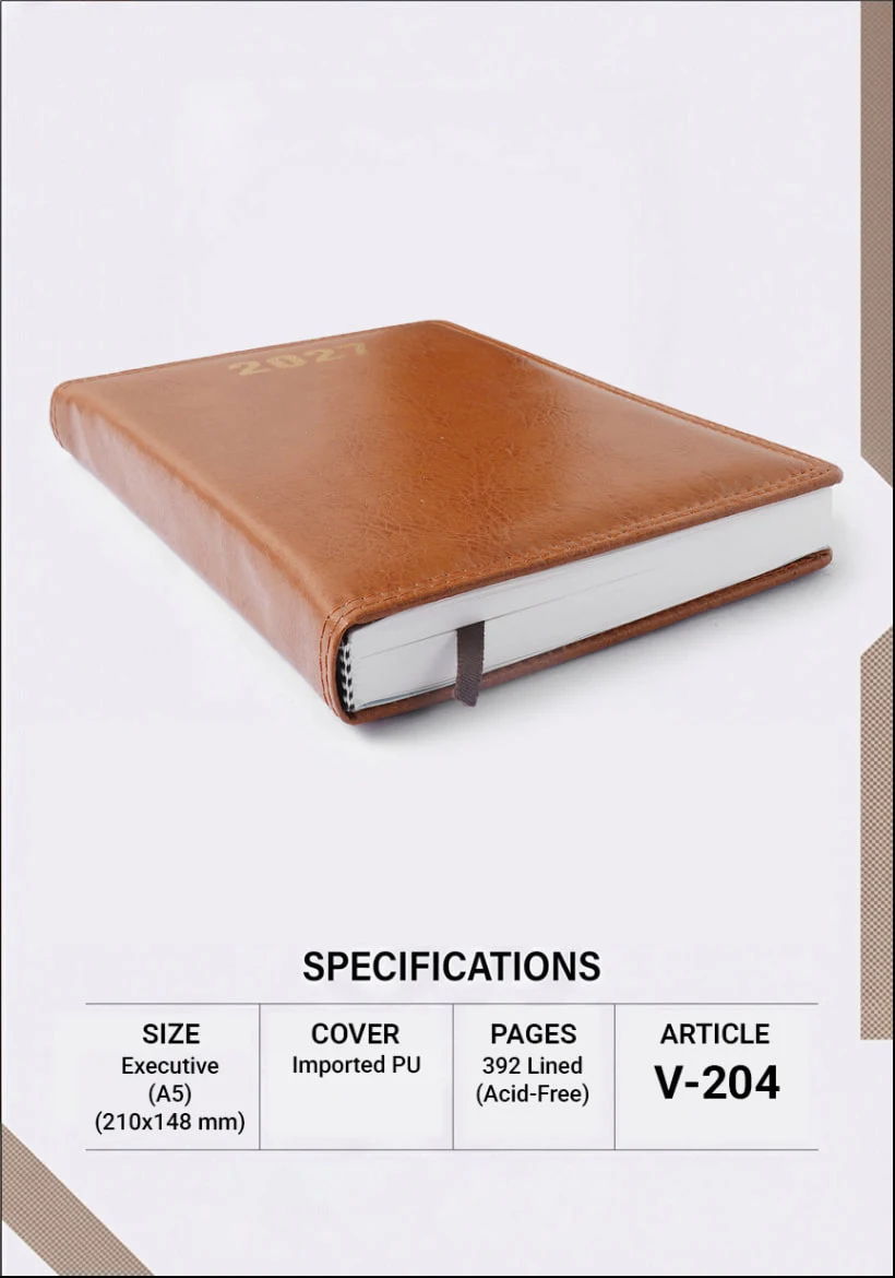 Foam Thermal PU Diaries V-204 view 4