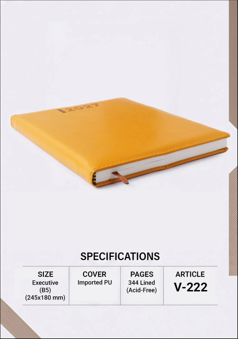 Foam Thermal PU Diaries V-222 view 4