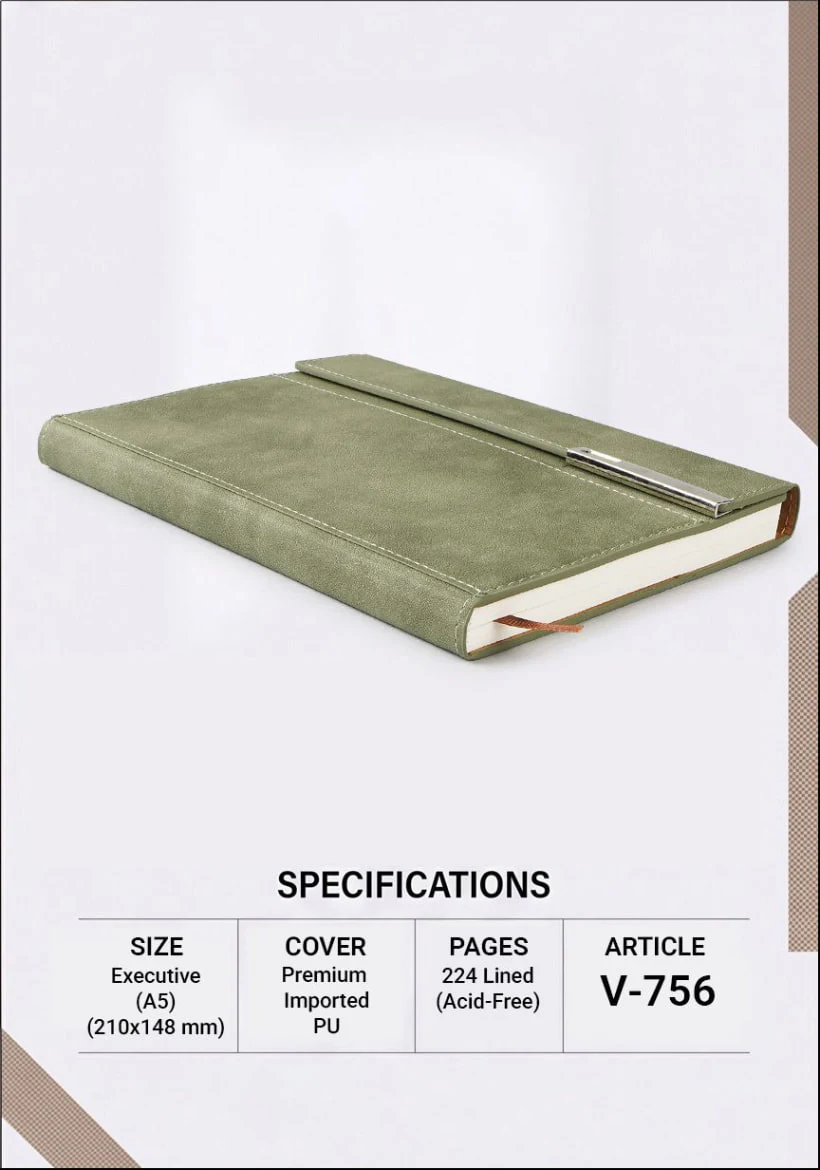 Premium Notebooks V-756 view 4