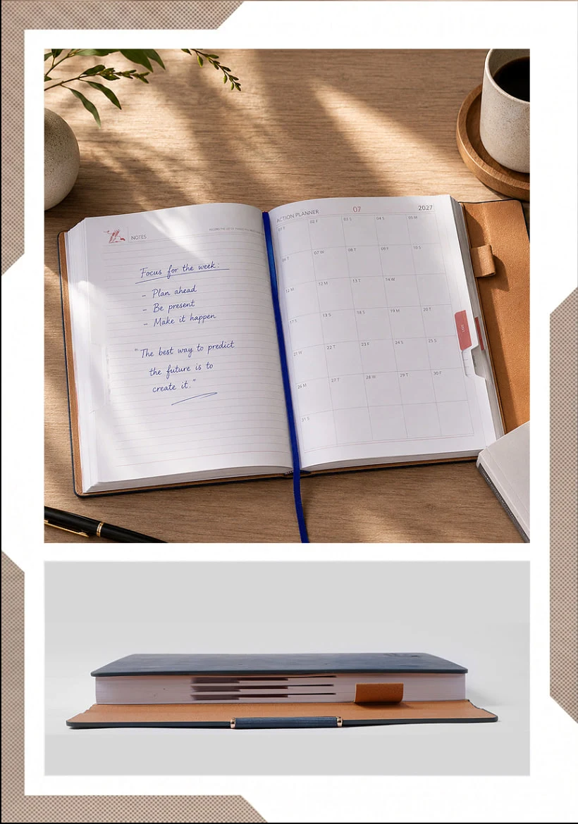 Special Leather Diaries V-501 view 3