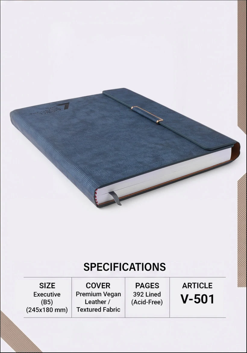 Special Leather Diaries V-501 view 4