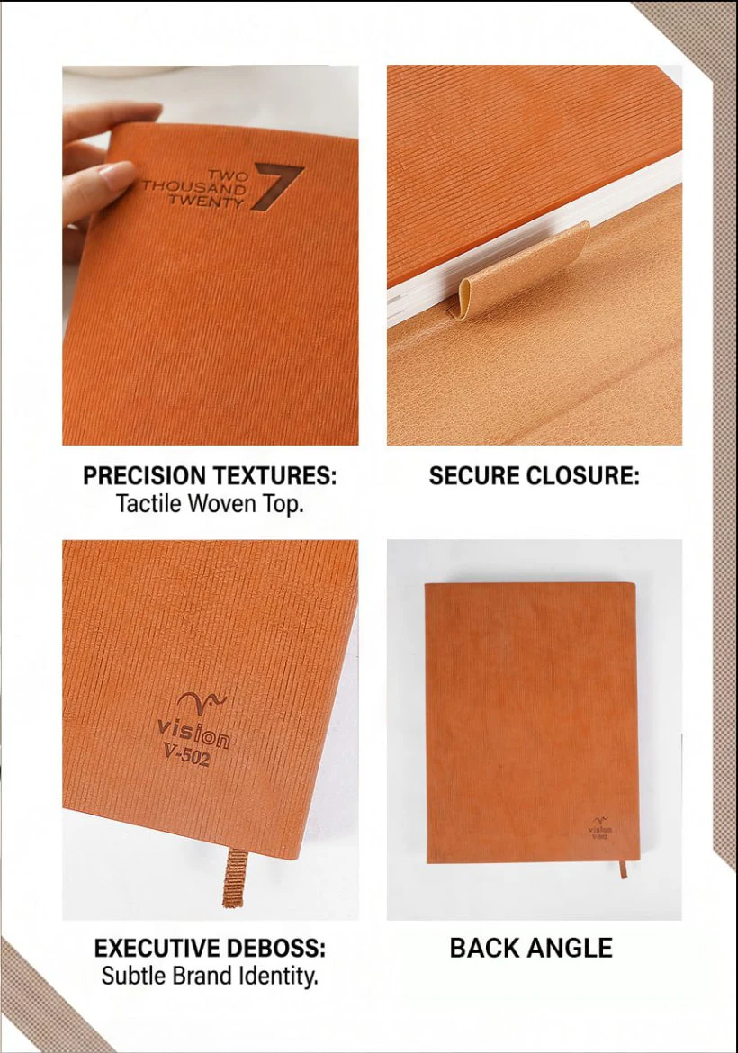 Special Leather Diaries V-502 view 2