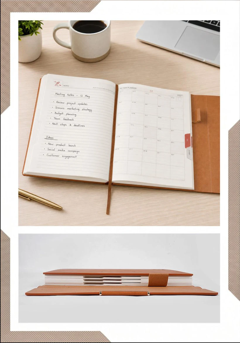 Special Leather Diaries V-502 view 3