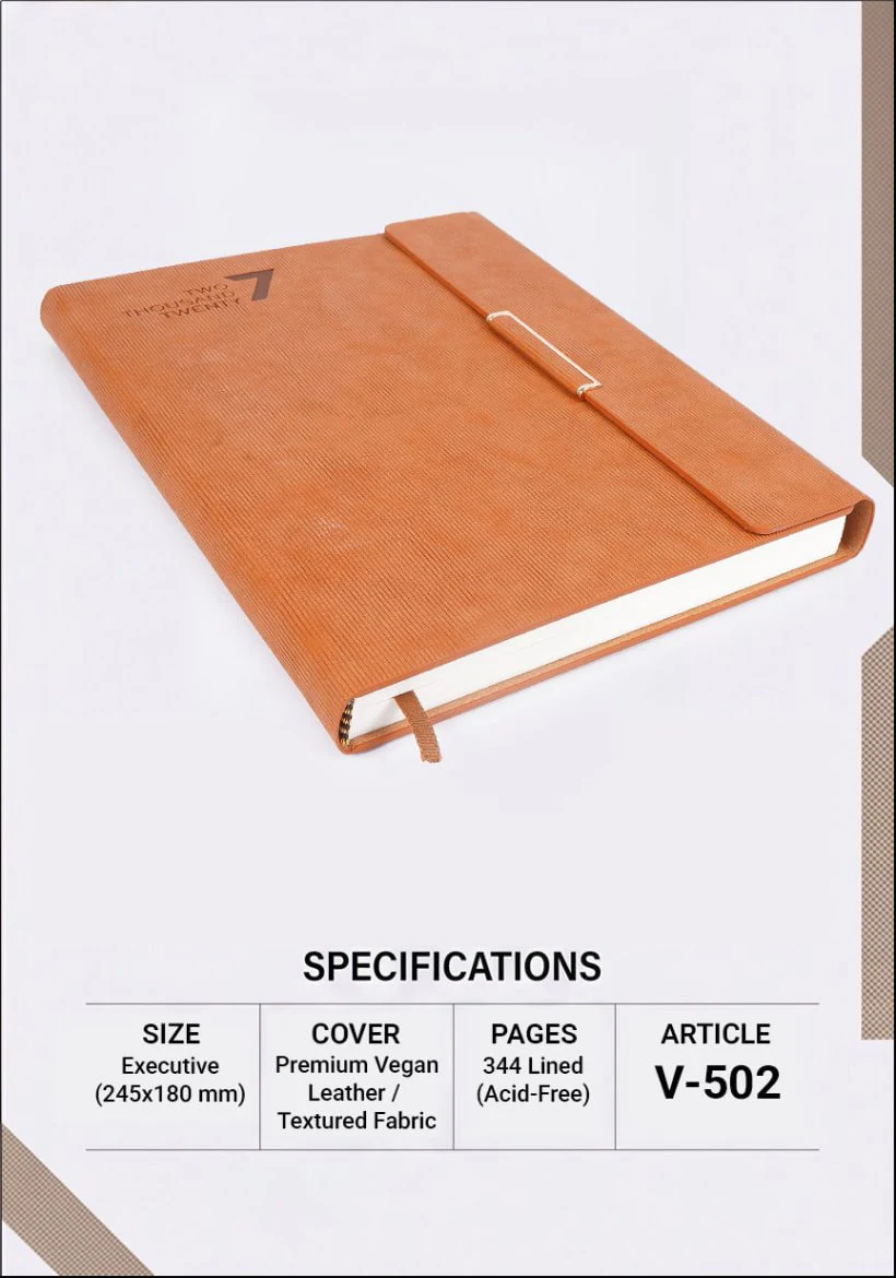 Special Leather Diaries V-502 view 4