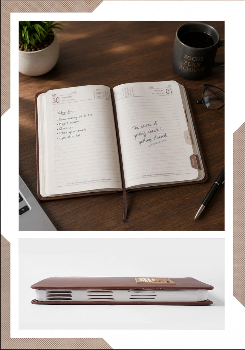 Special Leather Diaries V-503 view 3