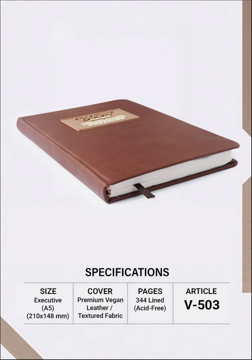 Special Leather Diaries V-503 view 4
