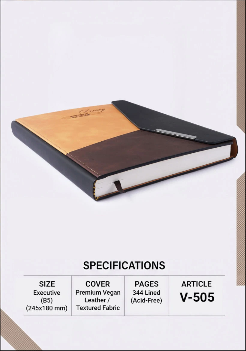 Special Leather Diaries V-505 view 4