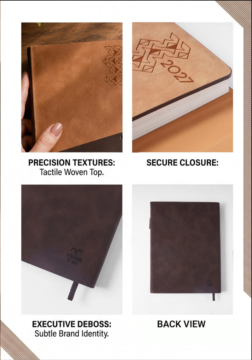 Special Leather Diaries V-507 view 2