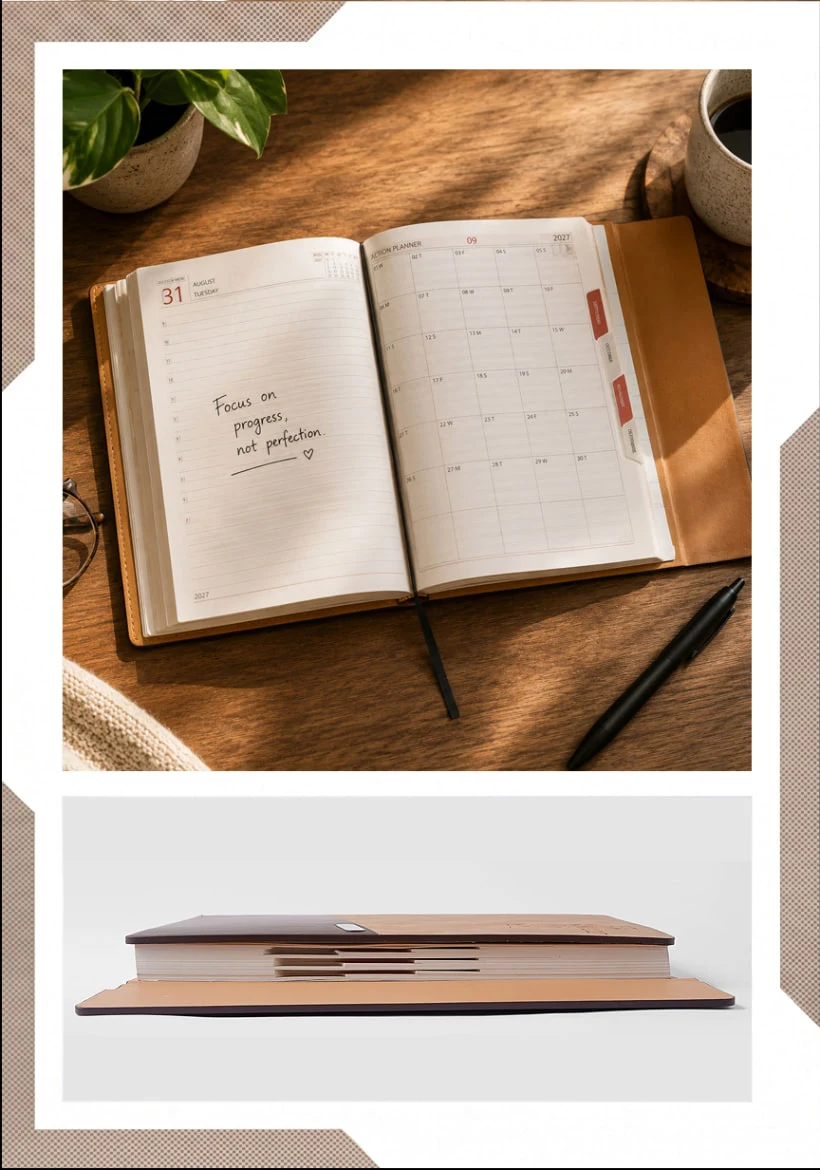Special Leather Diaries V-507 view 3