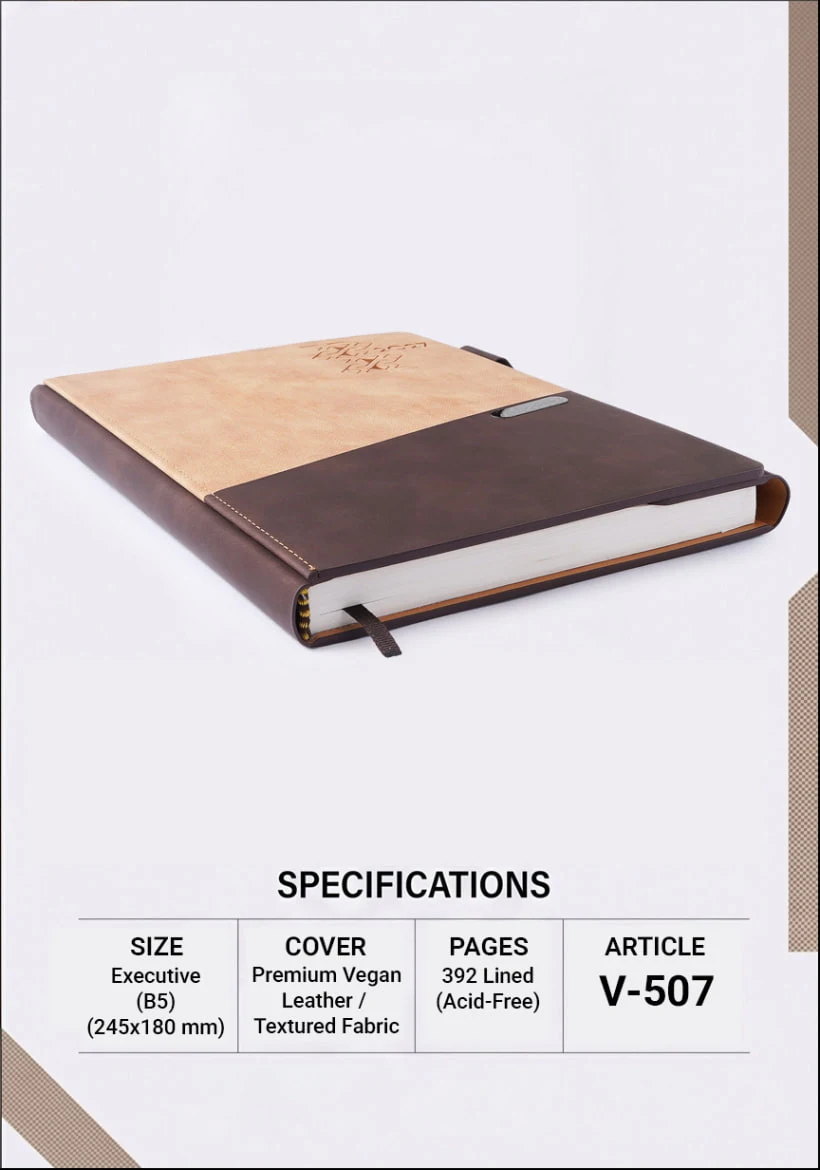 Special Leather Diaries V-507 view 4