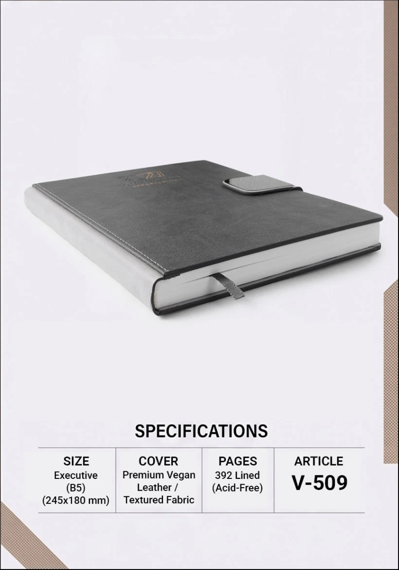 Special Leather Diaries V-509 view 4