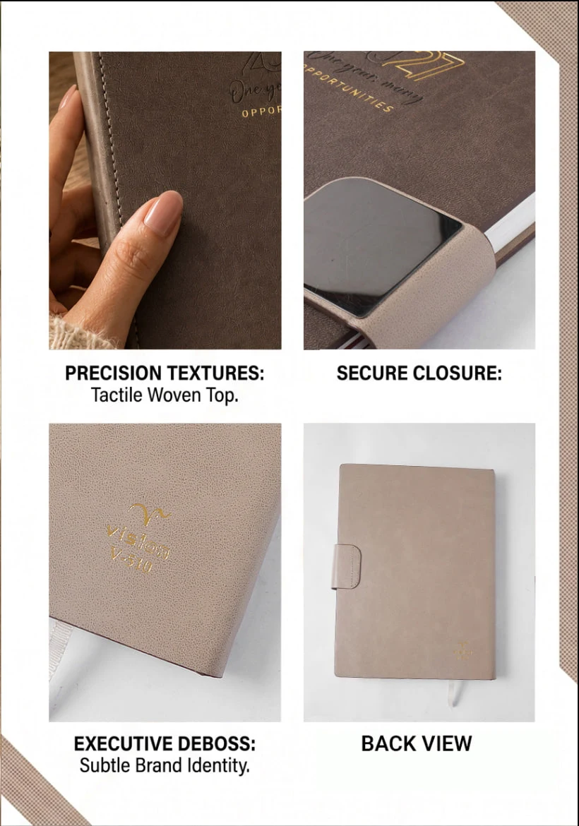 Special Leather Diaries V-510 view 2