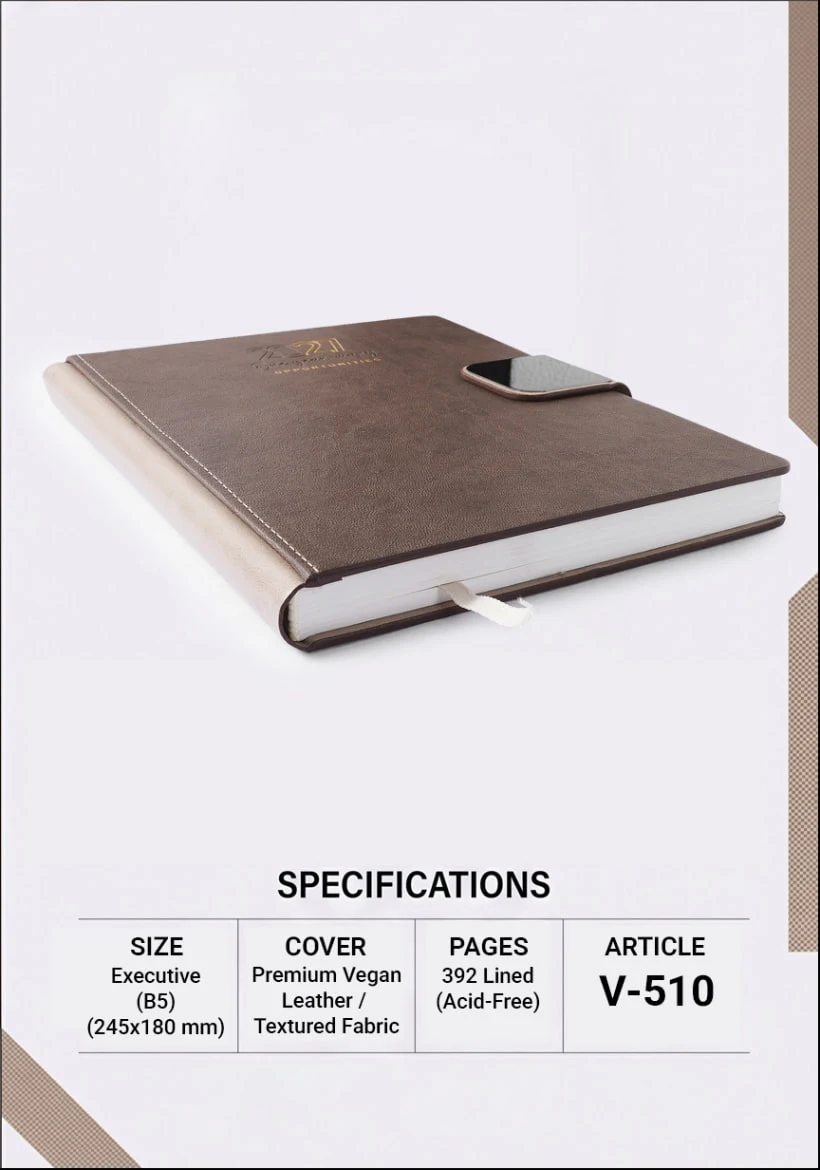 Special Leather Diaries V-510 view 4