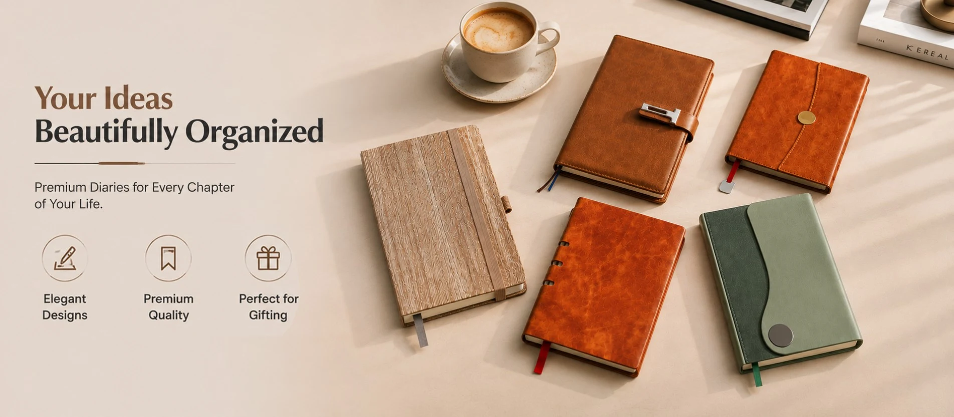 Premium Leather Diaries for Every Chapter of Your Life
